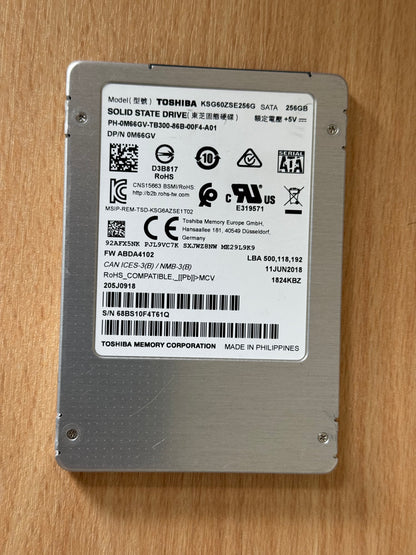 TOSHIBA Solid State Drive SSD 256GB