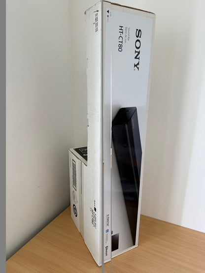 SONY Sound Bar HT-CT80 and subwoofer