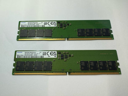 Samsung DDR5 288-pin 4800mhz 32GB (2x16gb) Desktop RAM